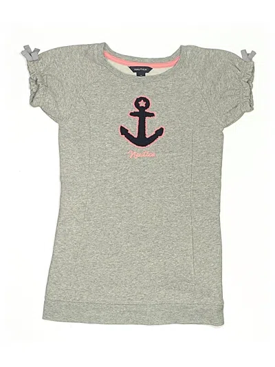 Pre-owned Nautica Kids' Dress In Gray
