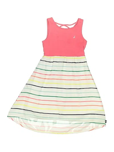 Pre-owned Nautica Kids' Dress In Pink