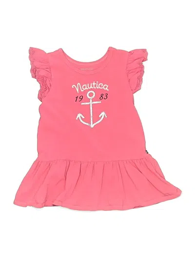 Pre-owned Nautica Kids' Dress In Pink