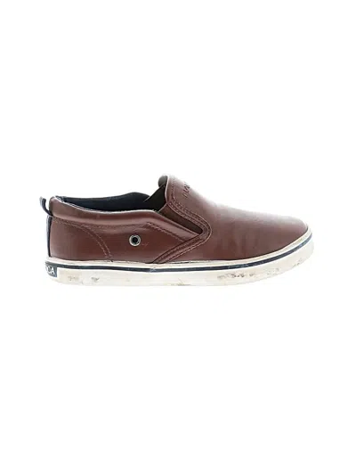 Pre-owned Nautica Kids' Dress Shoes In Brown