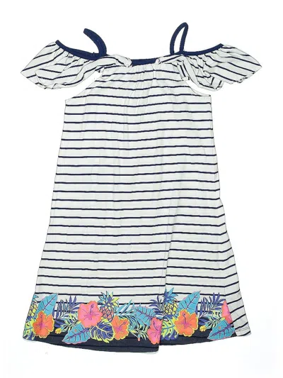 Pre-owned Nautica Kids' Dress In White