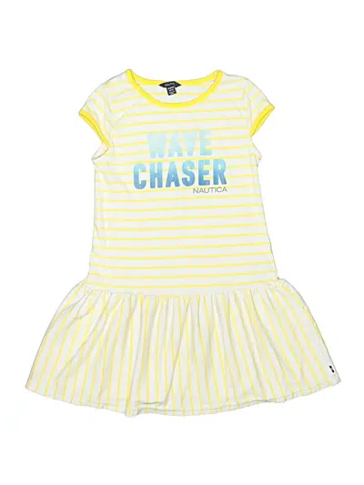 Pre-owned Nautica Kids' Dress In Yellow