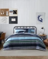 Nautica Elliot Stripe Comforter Sets In Captain's Blue