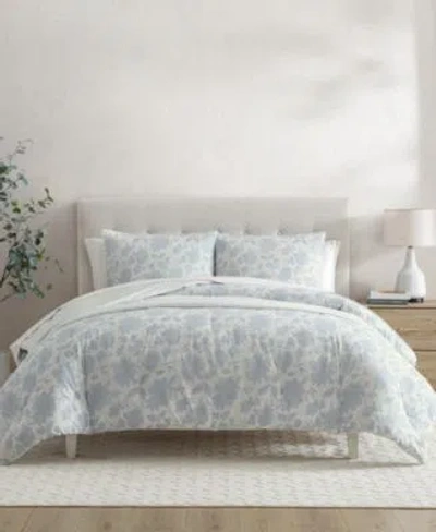 Nautica Elmwood Reversible Comforter Set In Blue