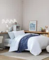 Nautica Embossed Sunflower 6-pc. Comforter Set, Twin/twin Xl In White