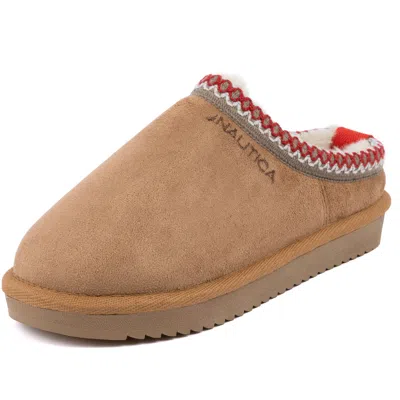 Nautica Faux-fur-lined Slipper In Multi
