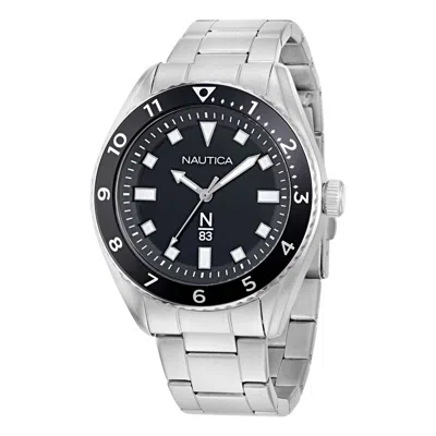 Nautica Finn World 3-hand Stainless Steel Watch In Multi
