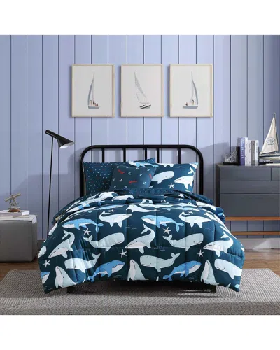NAUTICA NAUTICA FINNIAN WHALES COMFORTER SET