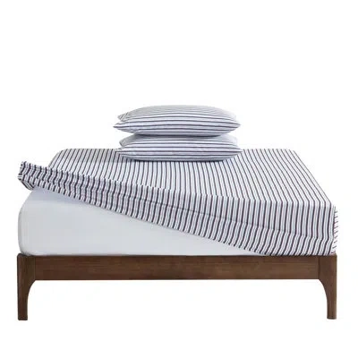Nautica Fitted Sheet And Standard Pillowcase Sets In Avery Striped