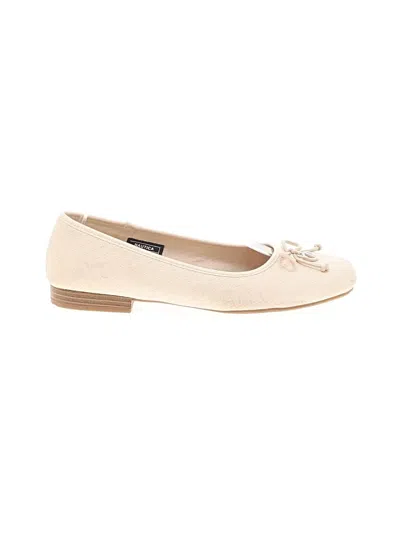 Pre-owned Nautica Flats In Ivory