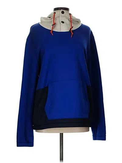 Pre-owned Nautica Fleece Jacket In Blue