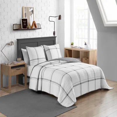 Nautica Fleetville King Quilt And Sham Set In White