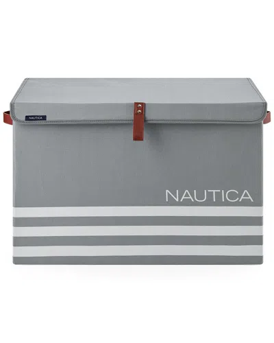 NAUTICA NAUTICA FOLDED LARGE STORAGE TRUNK WITH LID