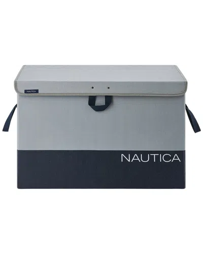 NAUTICA NAUTICA FOLDED LARGE STORAGE TRUNK WITH LID