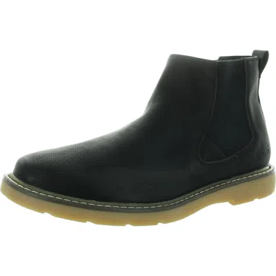 Nautica Grant Mens Two Tone Manmade Chukka Boots