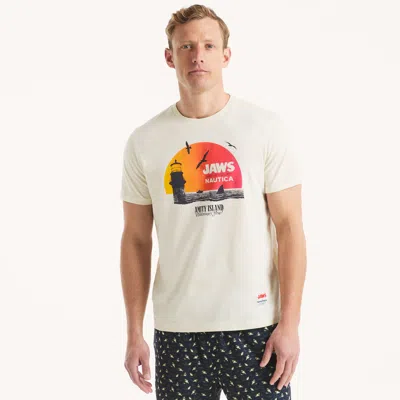 Nautica Graphic Shirt In White