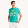 Nautica Graphic T-shirt In Green