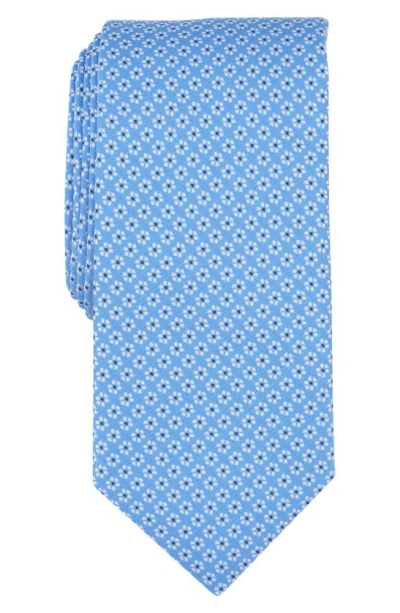 Nautica Halford Floral Print Tie In Light Blue