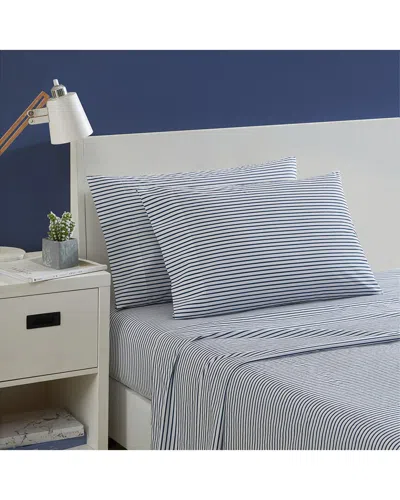 NAUTICA NAUTICA HARMEAD COTTON PERCALE SHEET SET