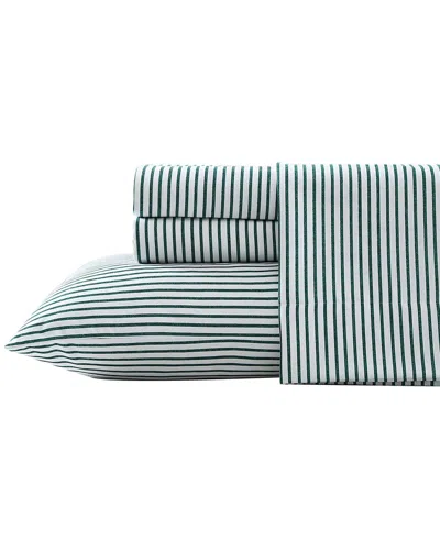 NAUTICA NAUTICA HARMEAD FLANNEL SHEET SET