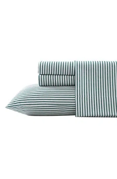 NAUTICA NAUTICA HARMEAD FLANNEL SHEET SET