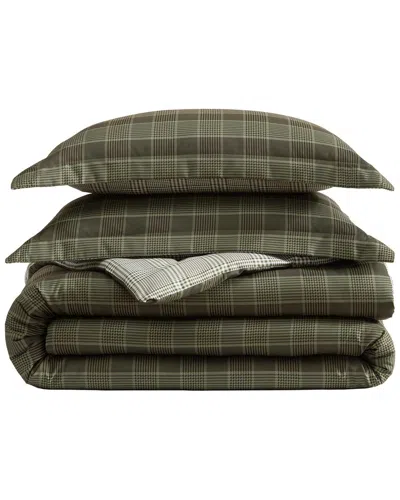 Nautica Haven Plaid Comforter Set In Green