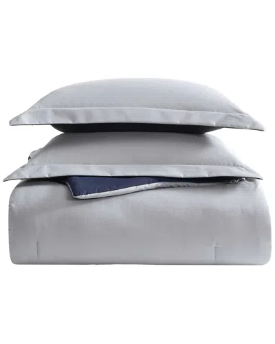 Nautica Hayes Solid Comforter Set In Gray