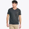 Nautica Heather V-neck T-shirt In Pink