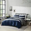 Nautica Heathered Block Grey Full/queen Comforter Set
