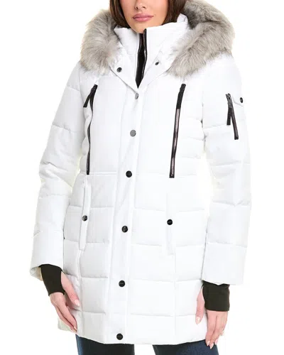Nautica Heavyweight Mist Coat In White