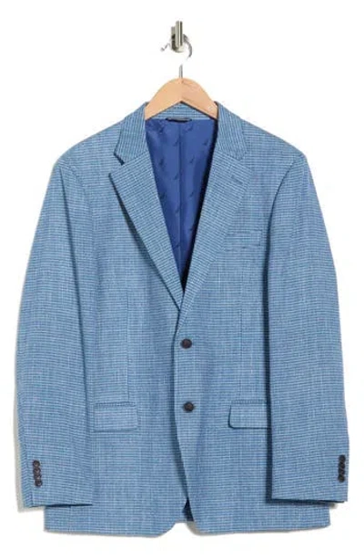Nautica Houndstooth Sport Coat In Blue