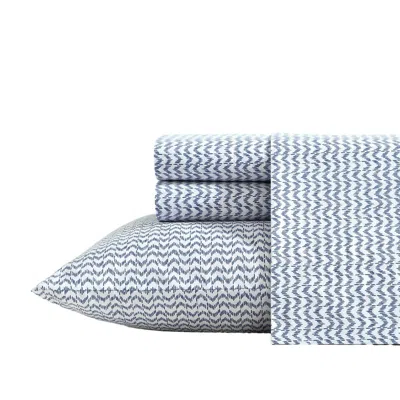Nautica Ikat Wave Blue Twin Xl Sheet Set