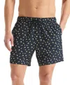 Nautica Jaws X  Men's Classic-fit Active Stretch Quick-dry Printed 6" Swim Trunks