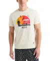 Nautica Jaws X  Men's Classic-fit Graphic T-shirt In Neutral