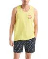 Nautica Logo Tank In Yellow
