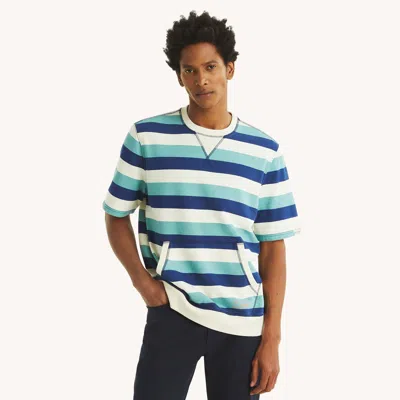 Nautica Jeans Co. Striped Crewneck T-shirt In Multi
