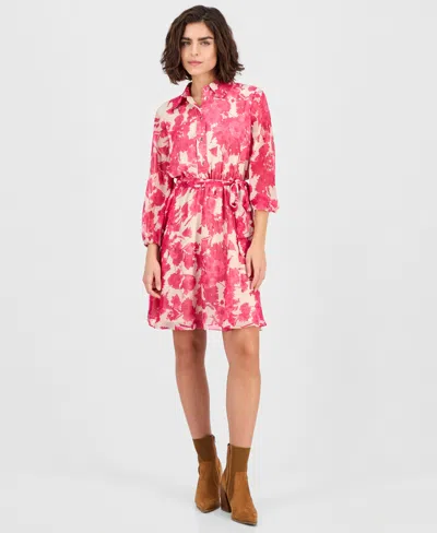 Nautica Jeans Nautical Jeans Women's Festival Floral Shirtdress