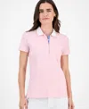 Nautica Jeans Women's Garden Paisley Polo Shirt In Multi