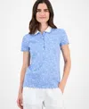 Nautica Jeans Women's Garden Paisley Polo Shirt In Multi