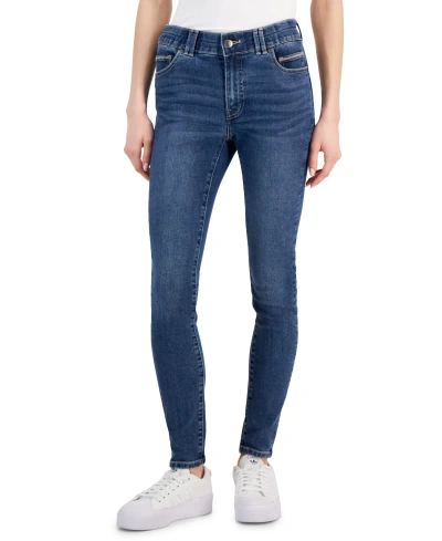Nautica Jeans Women's Mid-rise Skinny-leg Jeans In Blue