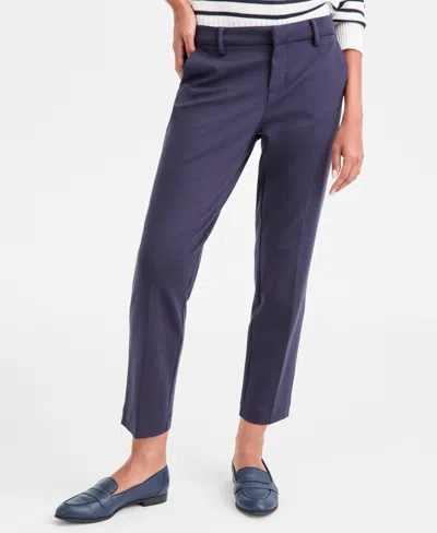 Nautica Jeans Women's Ponte Pants In Blue