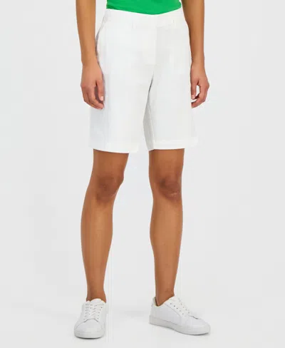 Nautica Jeans Women's Riviera Solid Shorts In White