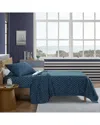 Nautica Jonesy Lightweight Sheet Set In Blue