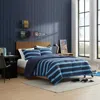Nautica Keelson Stripe Blue King Comforter Set In Blue