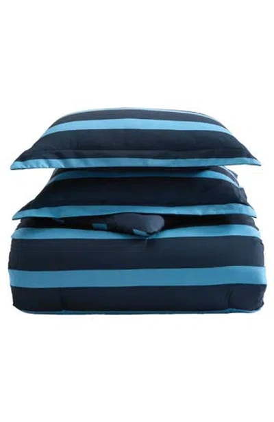 Nautica Keelson Stripe Comforter In Blue