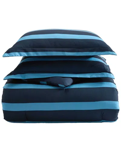 Nautica Keelson Stripe Comforter Set In Blue