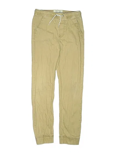 Pre-owned Nautica Kids' Khaki Pant In Gold