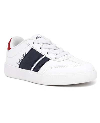 Nautica Kid's Scott Casual Sneaker In Americana
