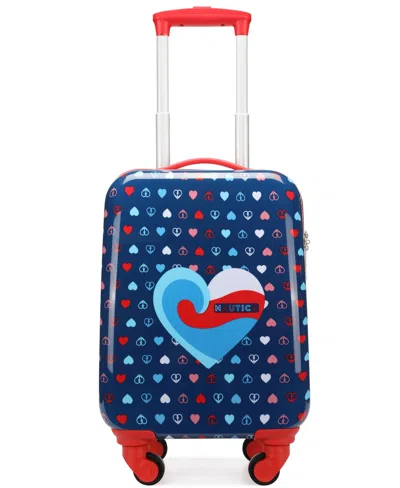 Nautica Kids 18" Airline Approved Carry-on Suitcase In  Peace