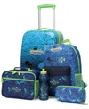 Nautica Kids Adventure 5-piece Back To School Carry-on Luggage Set In Multi